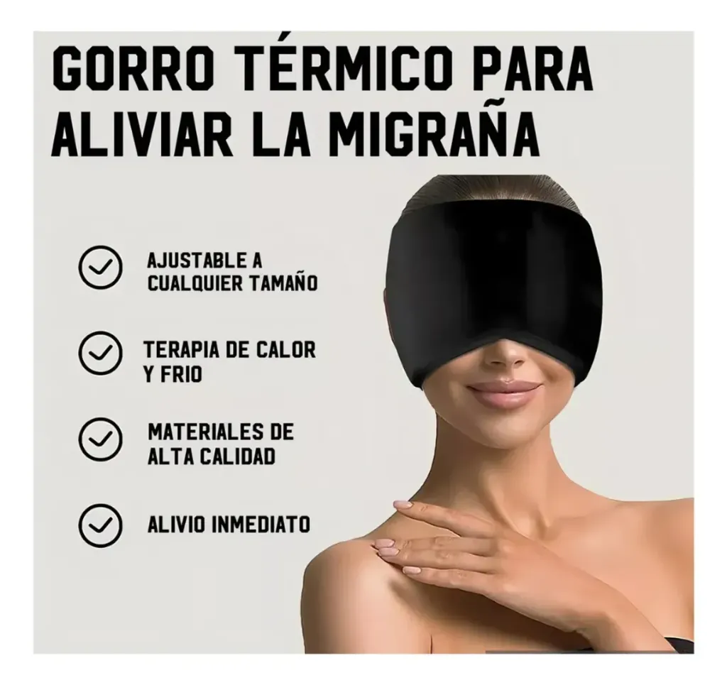 GORRO ANTIFAZ TERAPIA MIGRAÑA D-165....webp