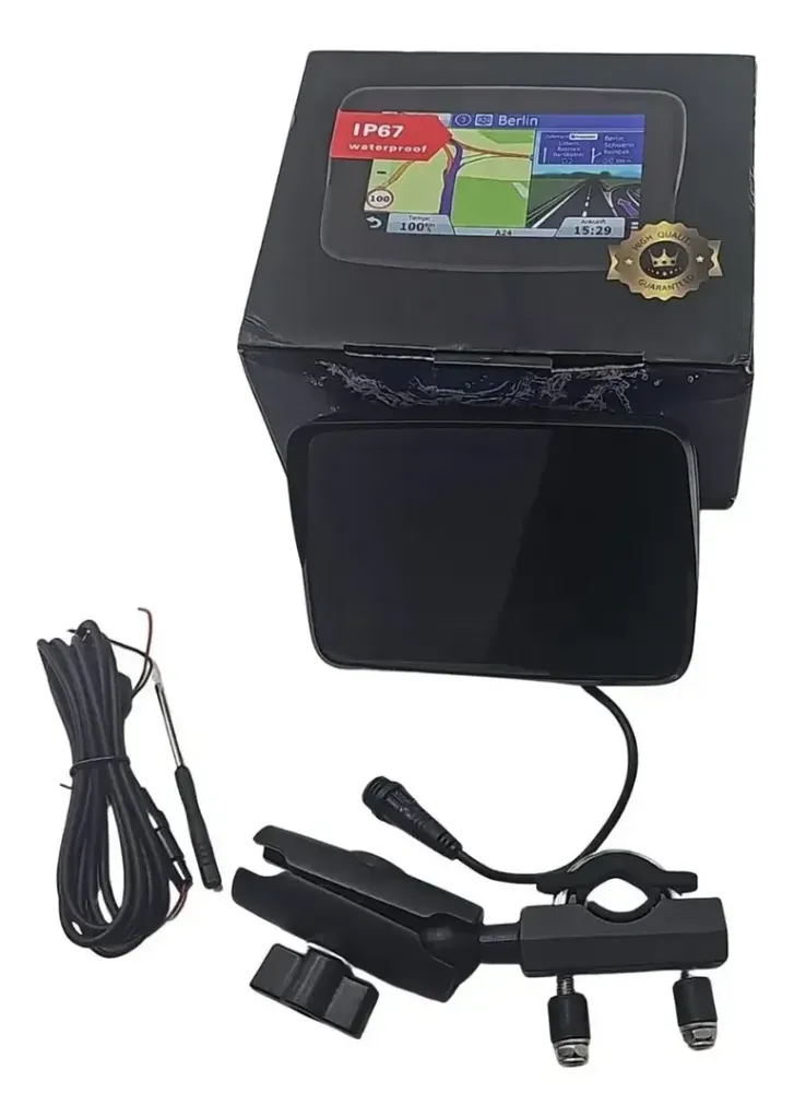 CARPLAY CAR MOTO GPS NAVEGADOR IMPERMEABLE.webp