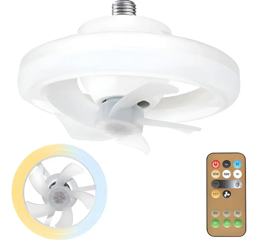 VENTILADOR BOMBILLO DE TECHO 60w 3 VELOCIDADES CON CONTROL.webp