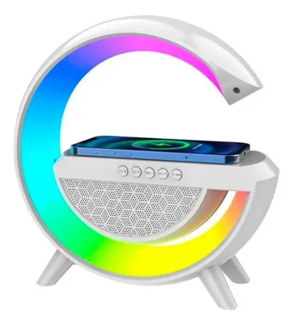 [0b4949] LAMPARA PARLANTE GARGADOR RGB INTELIGENTE SEISA BT 2301