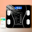 BASCULA EN VIDRIO PESA BLUETOOTH