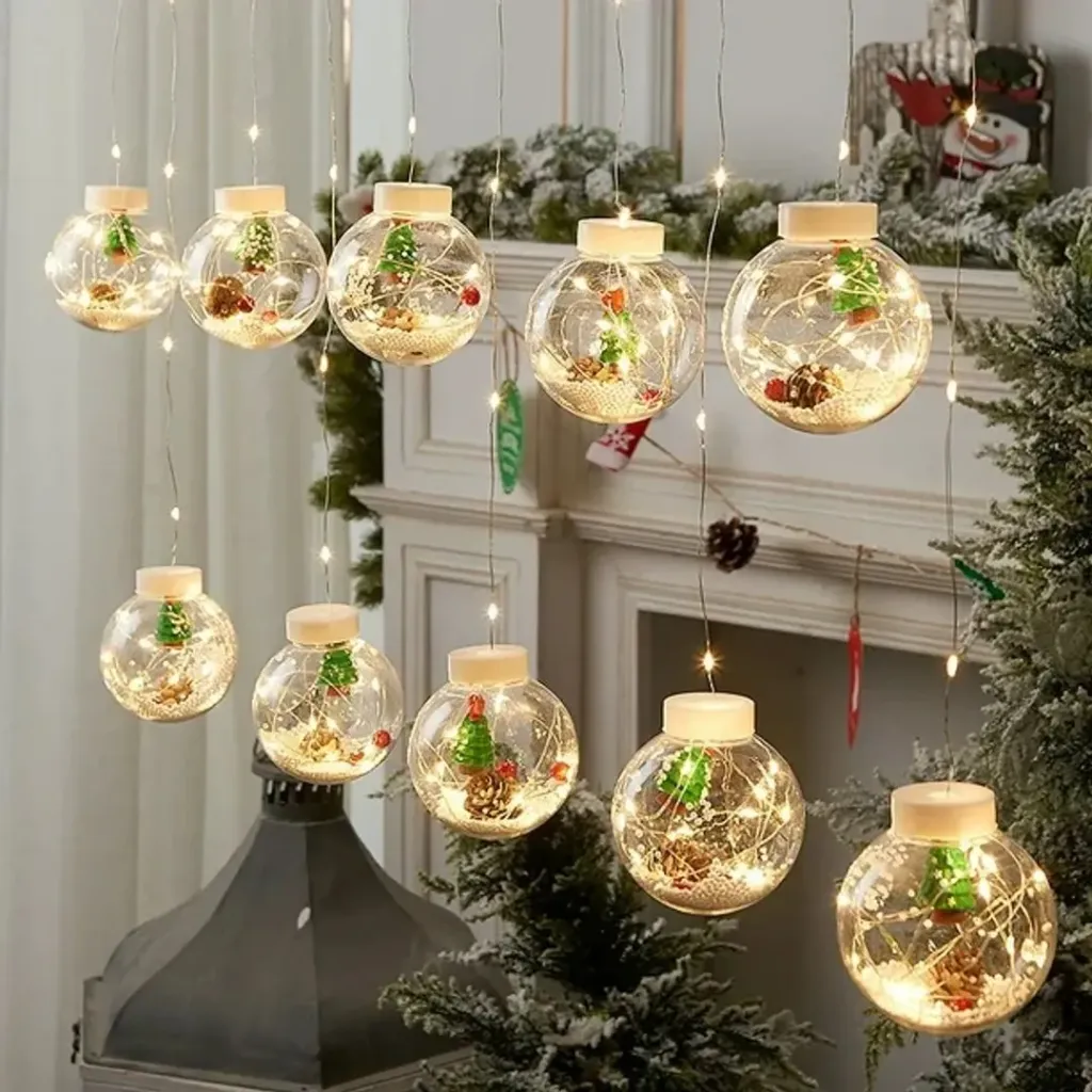 [e0ffe1] LUCES NAVIDEÑAS BOLAS