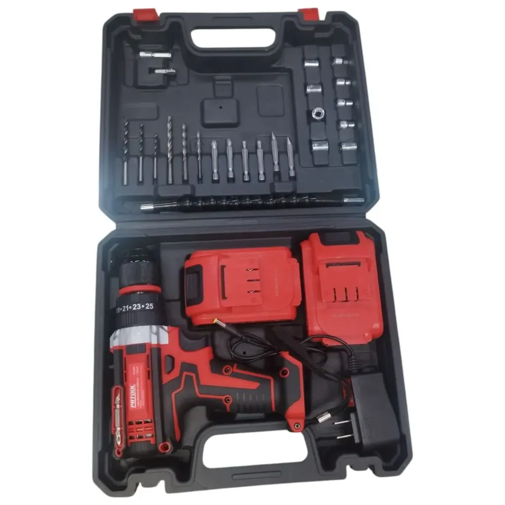 TALADRO INALAMBRICO DOBLE BATERIA
