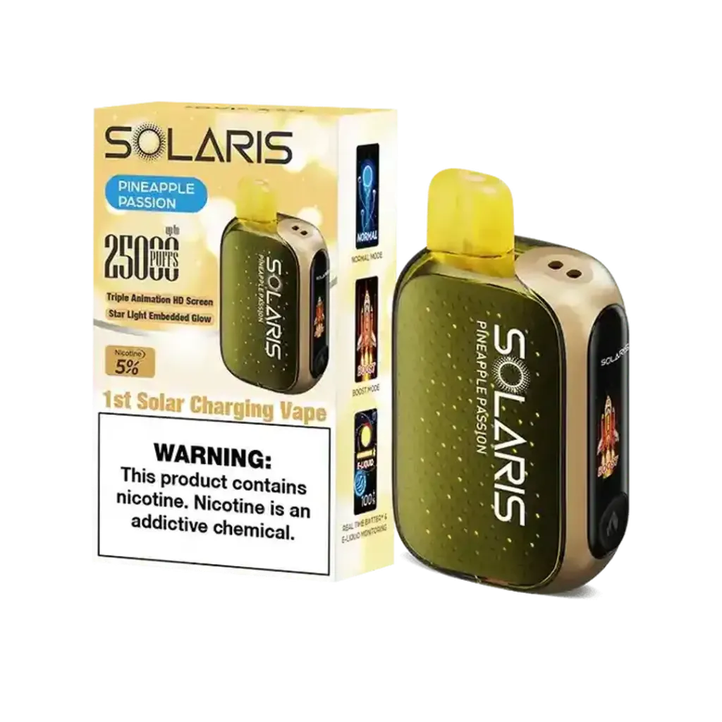 VAPER SOLARIS 25000 PUFF Pineapple Passion